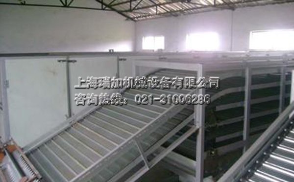 爬坡金屬網帶輸送機